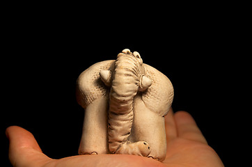 Image showing handheld elephant