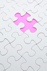 Image showing puzzle with missing piece