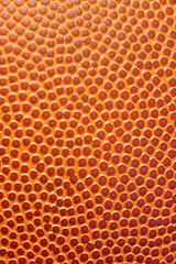 Image showing basketball close up
