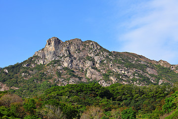 Image showing Lion Rock in Hong Kong