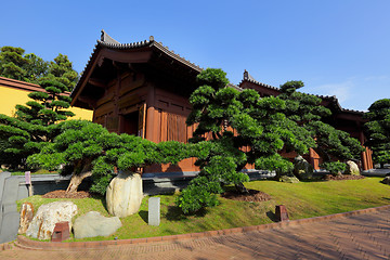 Image showing chinese garden house