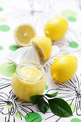 Image showing lemon curd