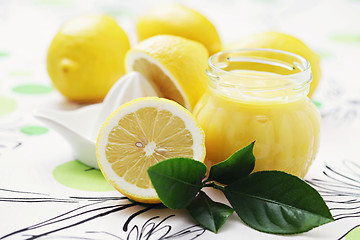 Image showing lemon curd
