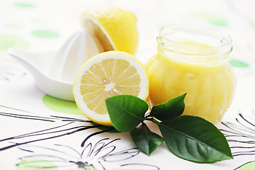 Image showing lemon curd