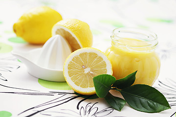 Image showing lemon curd