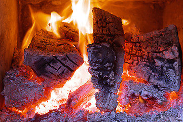 Image showing Fireplace home Interior