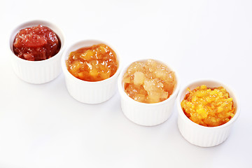 Image showing yellow fruits jam