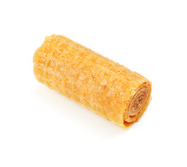 Image showing Crispy Wafer Roll