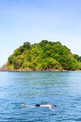 Image showing Snorkeling