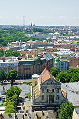 Image showing Lviv Aerial View