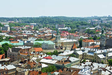 Image showing Lviv Aerial View