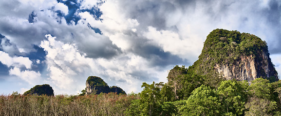 Image showing Thai Mountains