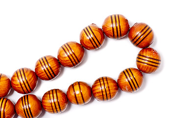 Image showing Wooden Necklace