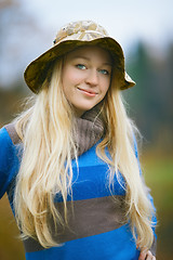 Image showing Fisherwoman Portrait