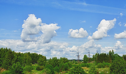 Image showing Rural Summer Landscape