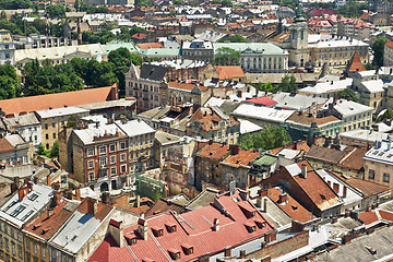 Image showing Lviv Aerial View