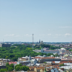 Image showing Lviv Aerial View