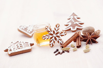 Image showing honey gingerbreads