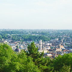 Image showing Lviv Aerial View