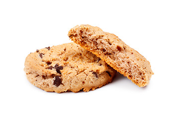 Image showing Oatmeal Chocolate Chip Cookies