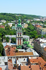 Image showing Lviv Aerial View