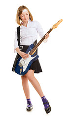 Image showing Teen Girl Rockstar