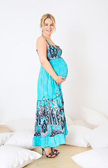 Image showing Smiling Pregnant Woman