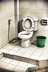 Image showing Dirty Toilet