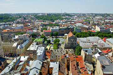 Image showing Lviv Aerial View