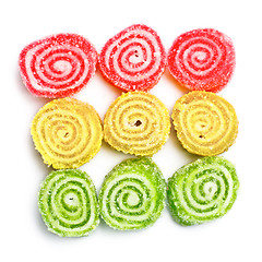 Image showing Spiral Gelatin Sweets