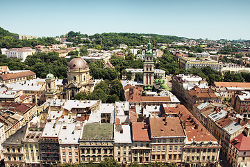 Image showing Lviv Aerial View