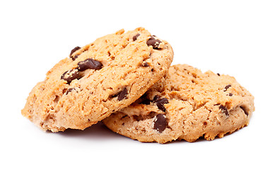 Image showing Oatmeal Chocolate Chip Cookies