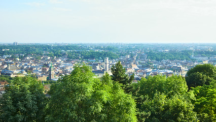 Image showing Lviv Aerial View