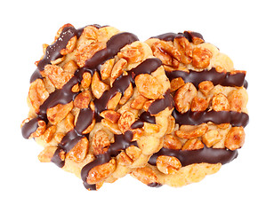 Image showing Chocolate Chip Cookies With Peanuts