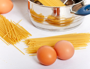 Image showing Cooking Spaghetti