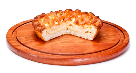 Image showing Pie With Curds Filling