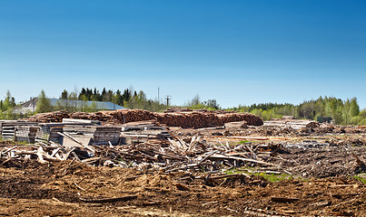 Image showing Timber Warehouse