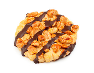 Image showing Chocolate Chip Cookies With Peanuts