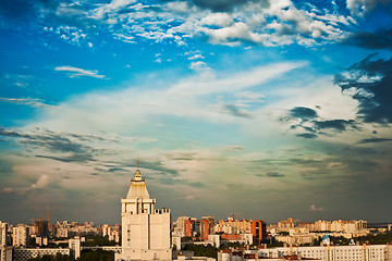 Image showing City Aerial View