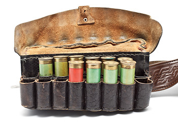 Image showing Vintage Ammunition Belt