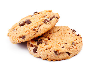 Image showing Oatmeal Chocolate Chip Cookies