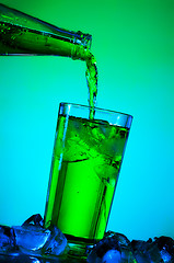 Image showing Pouring Soda