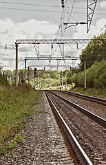 Image showing Railroad Track