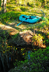 Image showing Inflatable Boat