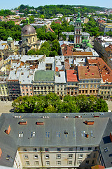 Image showing Lviv Aerial View