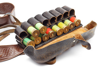 Image showing Vintage Ammunition Belt