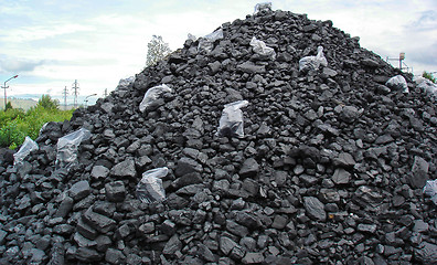 Image showing Coal Pile