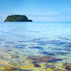 Image showing tropical beach