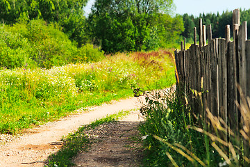 Image showing Countryside Road