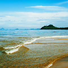 Image showing tropical beach